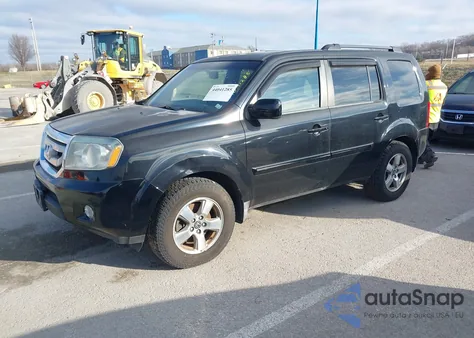 2010 Honda Pilot Ex-L from USA, damaged, VIN 5FNYF4H51AB012945